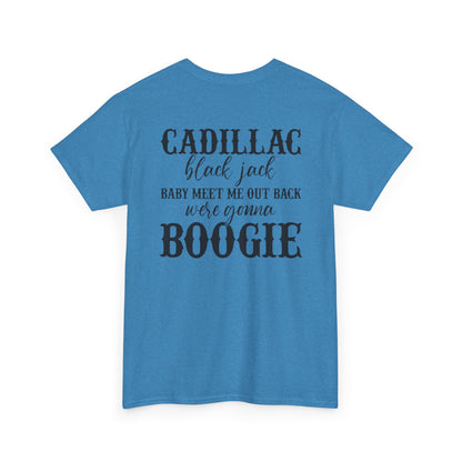 Unisex Heavy Cotton Tee - 'Boot Scootin' Boogie' Graphic Shirt for Music Lovers