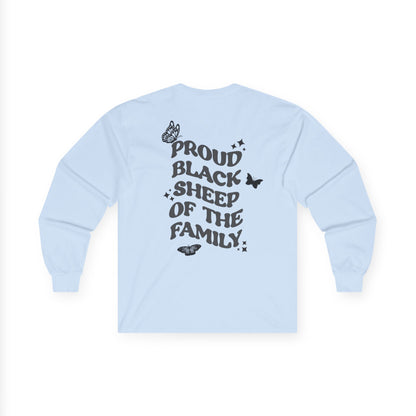 Proud Black Sheep Long Sleeve Graphic Tee