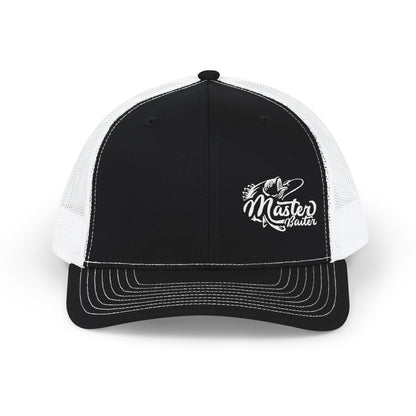 Embroidered Snapback Trucker Cap | Master Baiter | Men's Fishing Hat