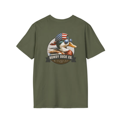 Rowdy Duck Co. Patriotic Duck Graphic T-Shirt