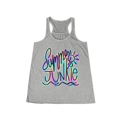 Summer Junkie Women's Flowy Racerback Tank Top