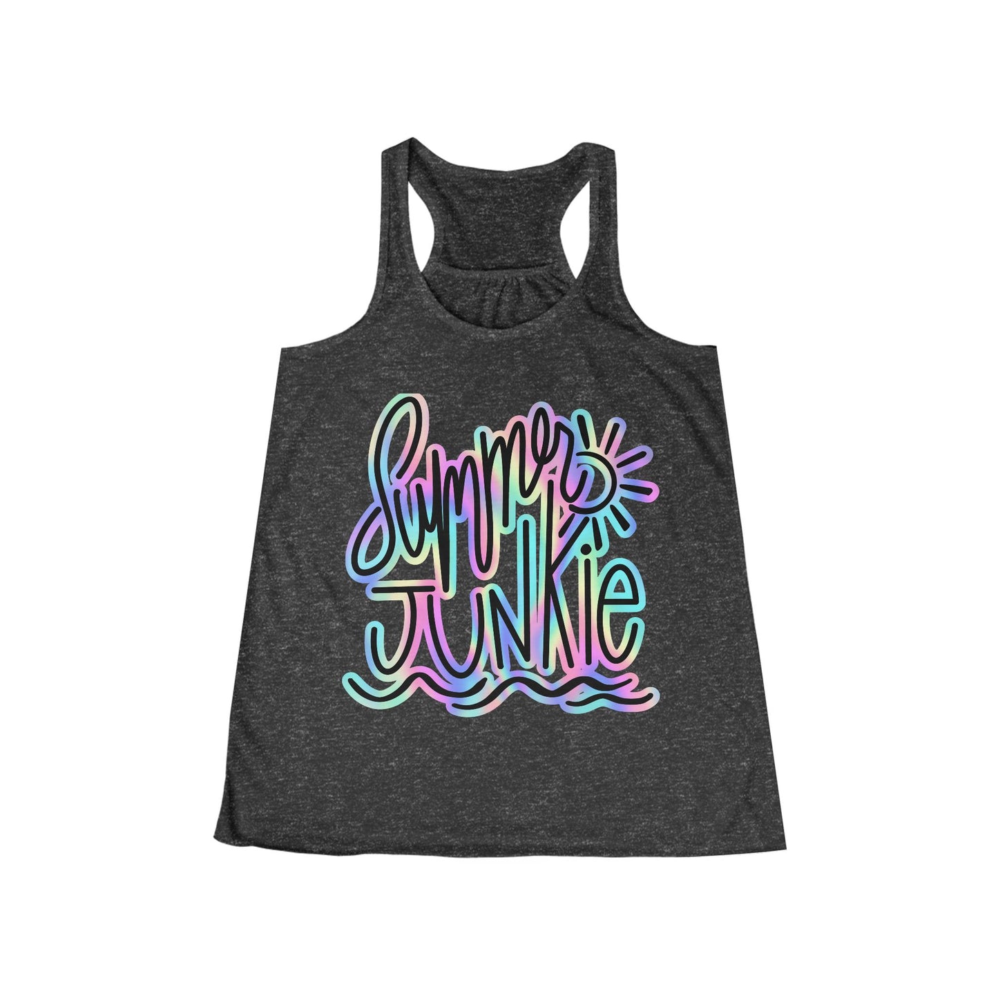 Summer Junkie Women's Flowy Racerback Tank Top