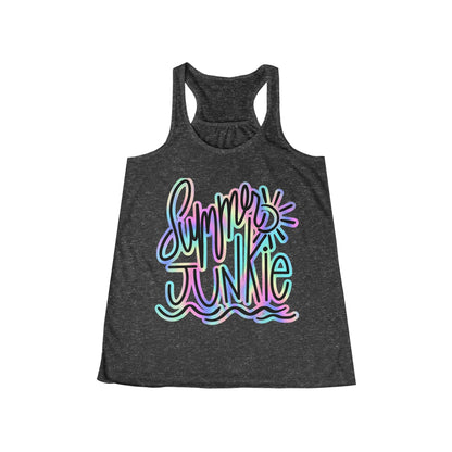Summer Junkie Women's Flowy Racerback Tank Top