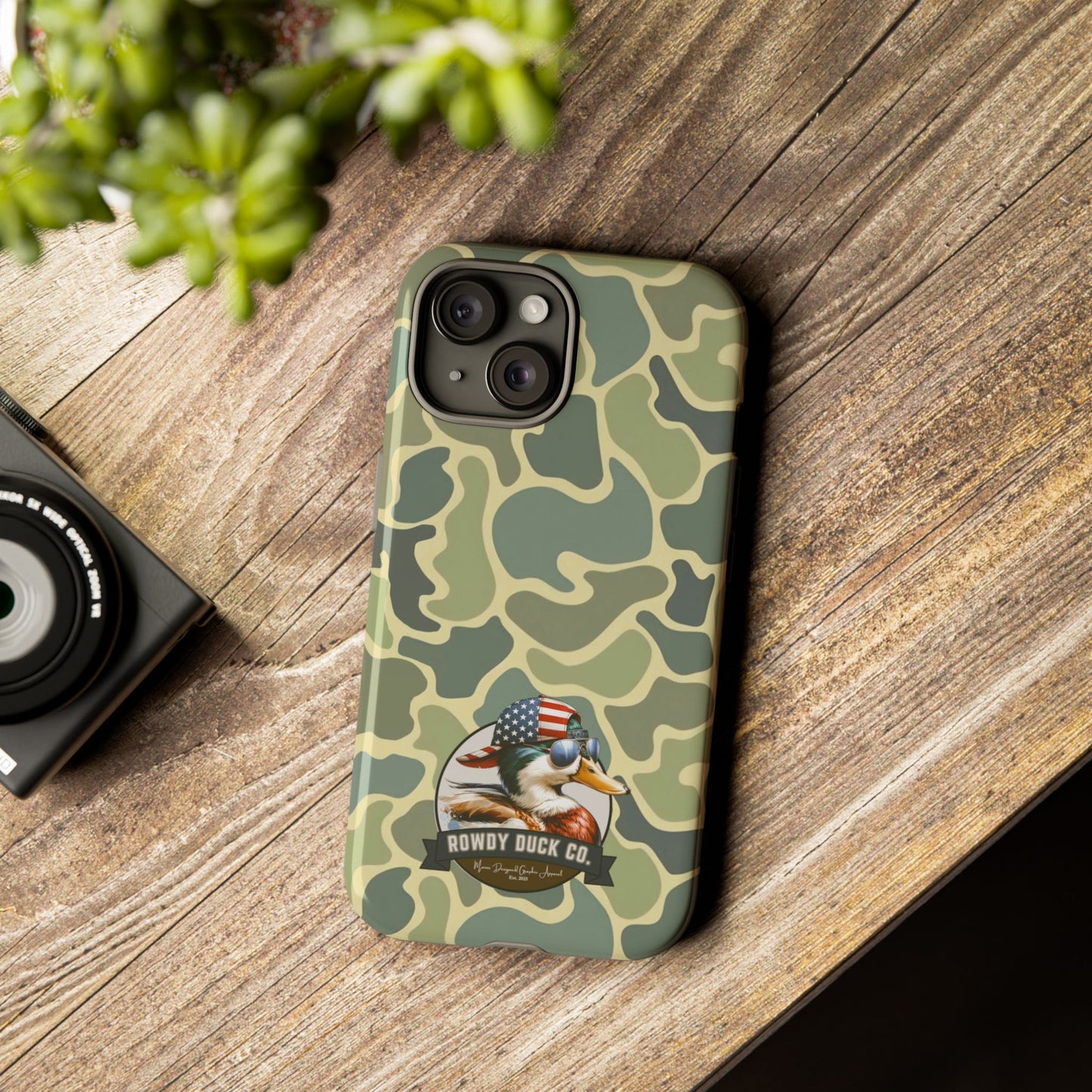 Old School Camouflage Phone Case - The Rowdy Duck Case