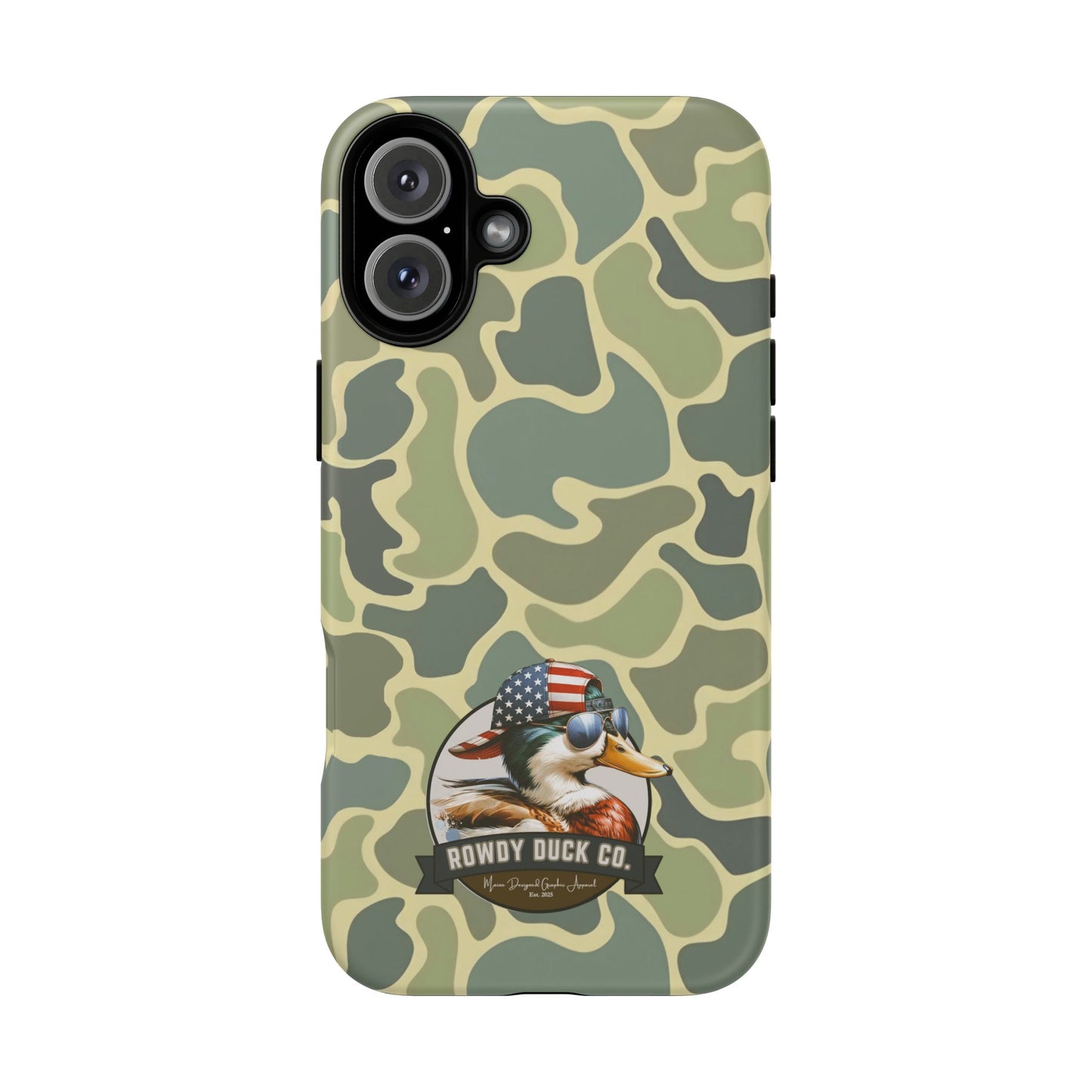 Old School Camouflage Phone Case - The Rowdy Duck Case
