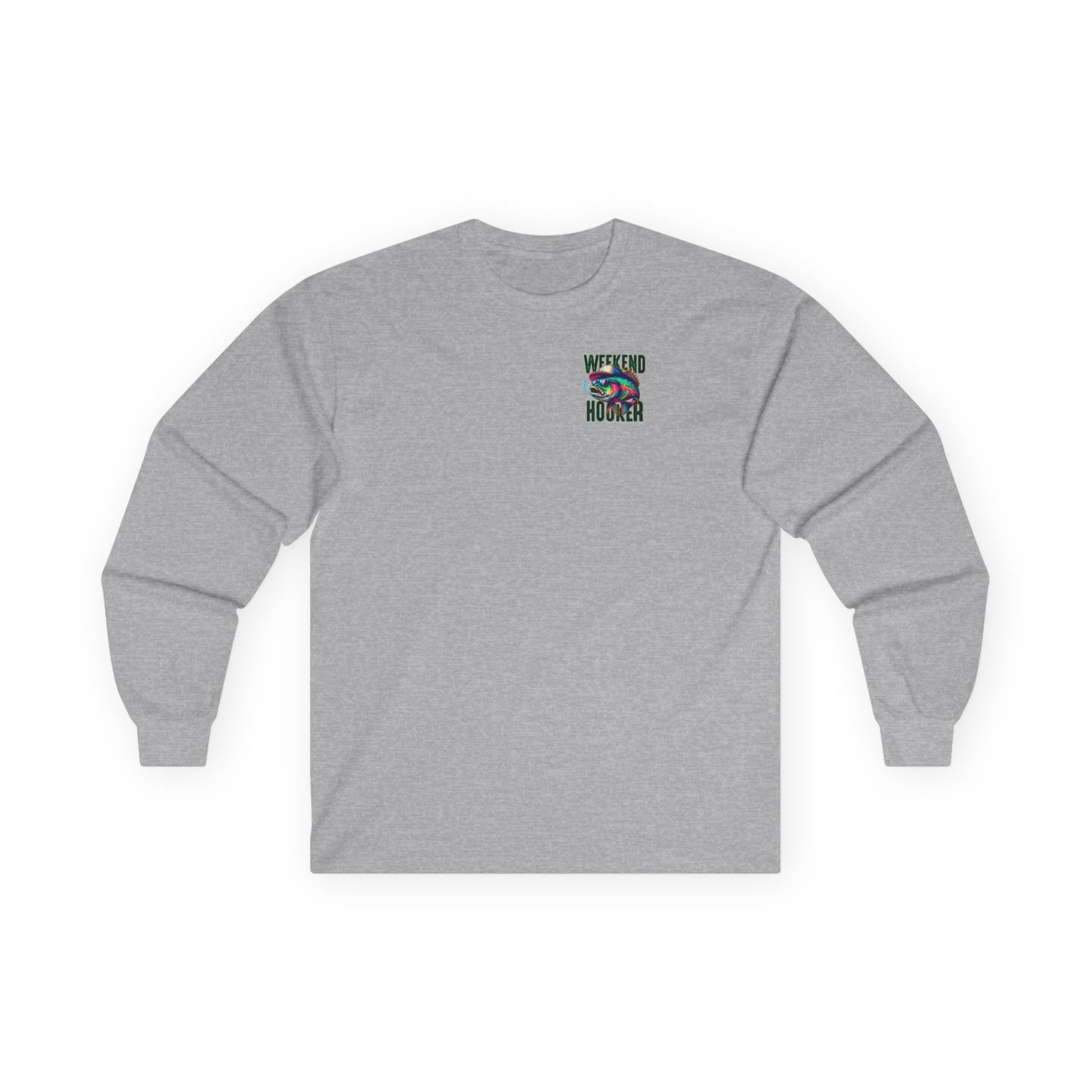 Fish Lover's Weekend Hooker Long Sleeve Tee