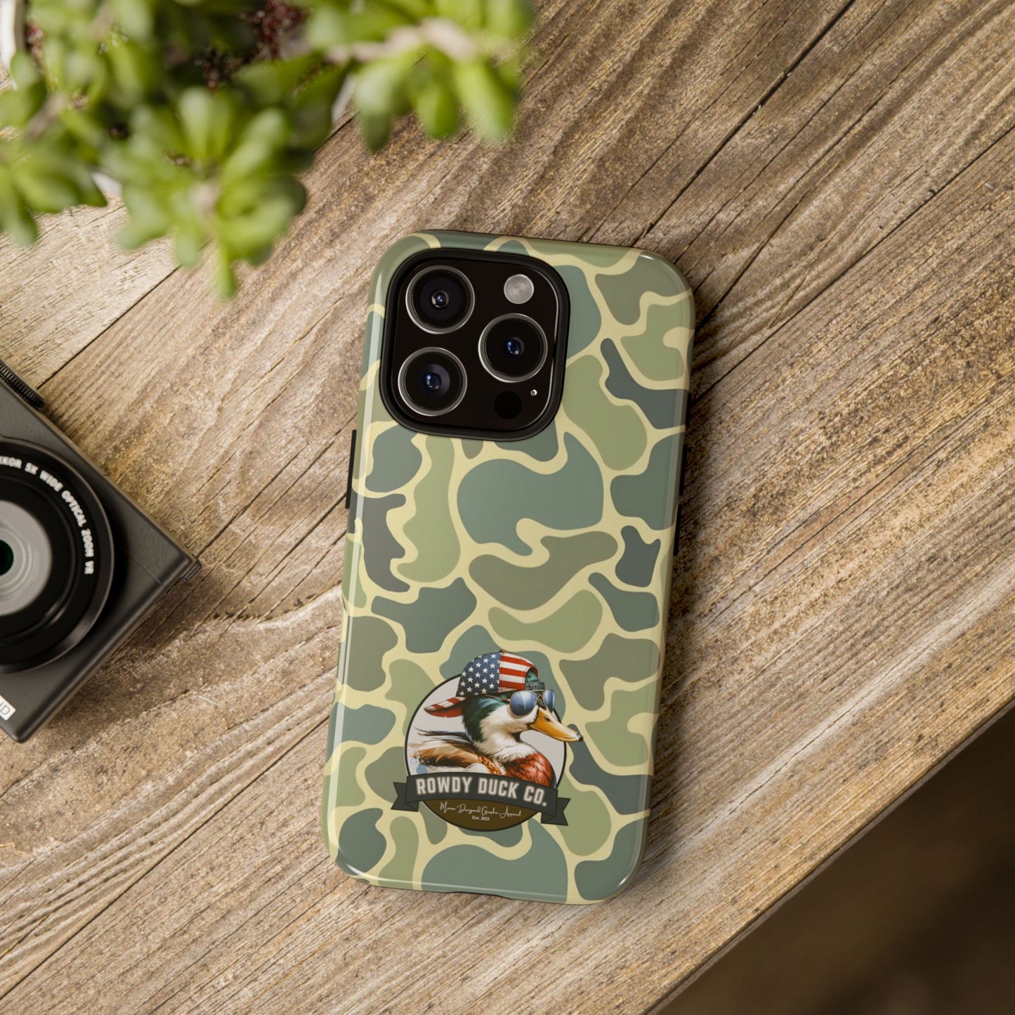 Old School Camouflage Phone Case - The Rowdy Duck Case