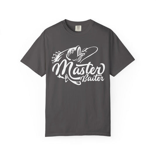 Master Baiter T-Shirt, Fishing Shirt, Unisex Apparel, Gift for Anglers, Outdoor Adventure Tee, Casual Summer Wear