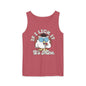 Unisex Funny Graphic Tank Top - 'If I Lick It, It's Mine'