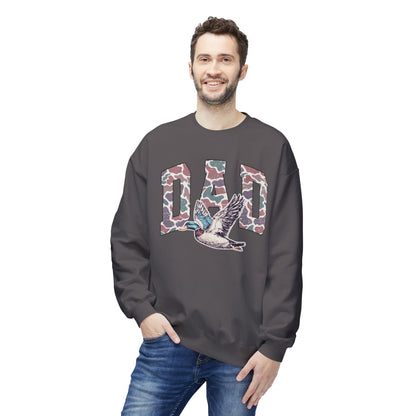 Camouflage Dad Duck Softstyle Sweatshirt