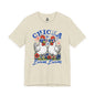 Chic Chicken Graphic Tee, Fun Unisex T-Shirt, Summer Fashion, Gift for Farm Lovers, Quirky Casual Wear, Boho Style