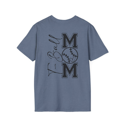 T-ball Mom Unisex Softstyle T-Shirt - Perfect for Game Days!