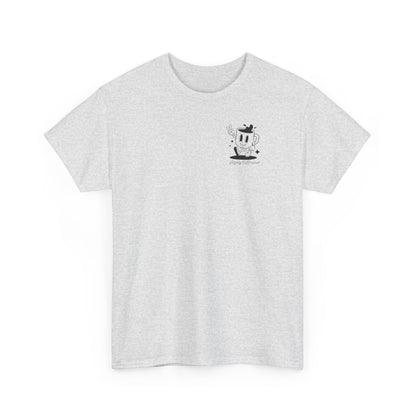 More Espresso Less Depresso Tee | Unisex Heavy Cotton Shirt | Funny Coffee Lover Gift | Casual Wear | Great for Birthdays & Relaxation