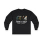 Halloween Themed Unisex Long Sleeve Tee - "Twerk Or Treat Motha' Fuckah'" Horror Movie Theme
