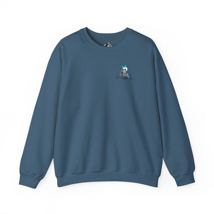 Unisex Fleece Crewneck 50% anxiety 50% coffee