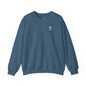 Unisex Fleece Crewneck 50% anxiety 50% coffee