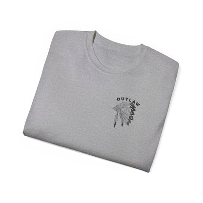 Vintage Outlaw T-Shirt | I'm an Indian Outlaw, Cherokee & Hawk Twah