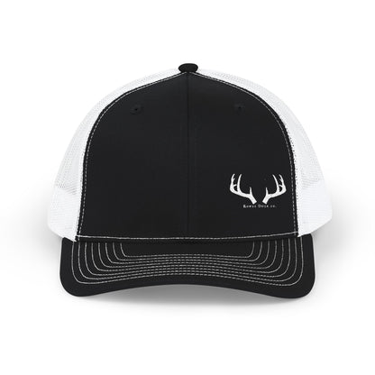 Stylish Embroidered Snapback Trucker Cap - Antlers / Rowdy Duck Co.