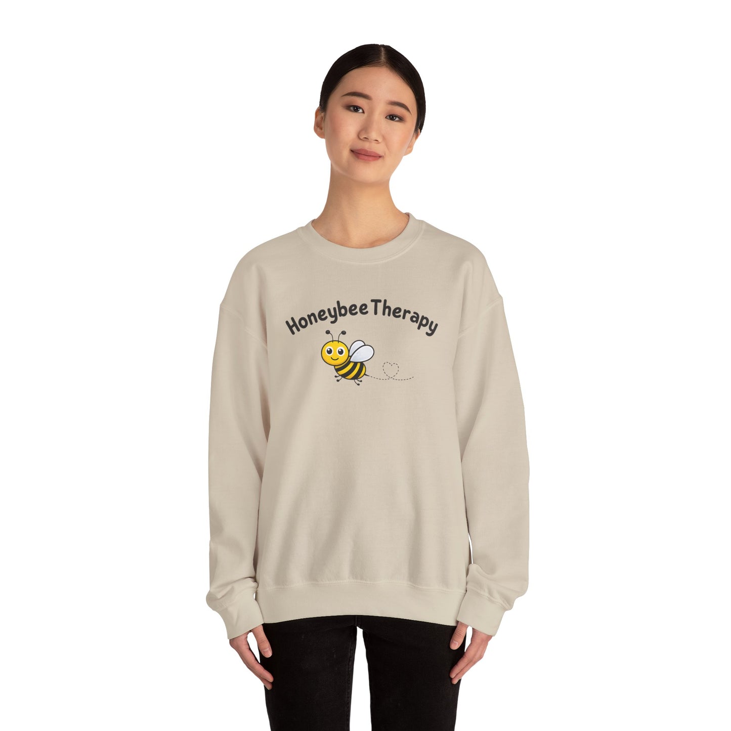 Honeybee Therapy - Logo Fleece Crewneck Sweatshirt