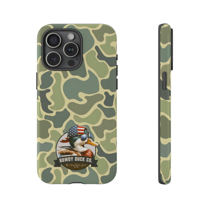 Old School Camouflage Phone Case - The Rowdy Duck Case