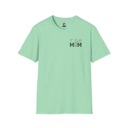 T-ball Mom Unisex Softstyle T-Shirt - Perfect for Game Days!