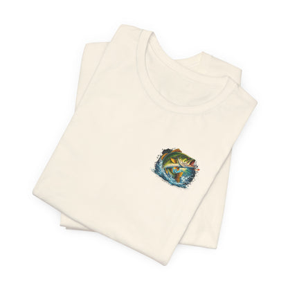 Fishing T-Shirt — "Can't Work Today My Arm Is In A Cast" Bass Graphic Tee