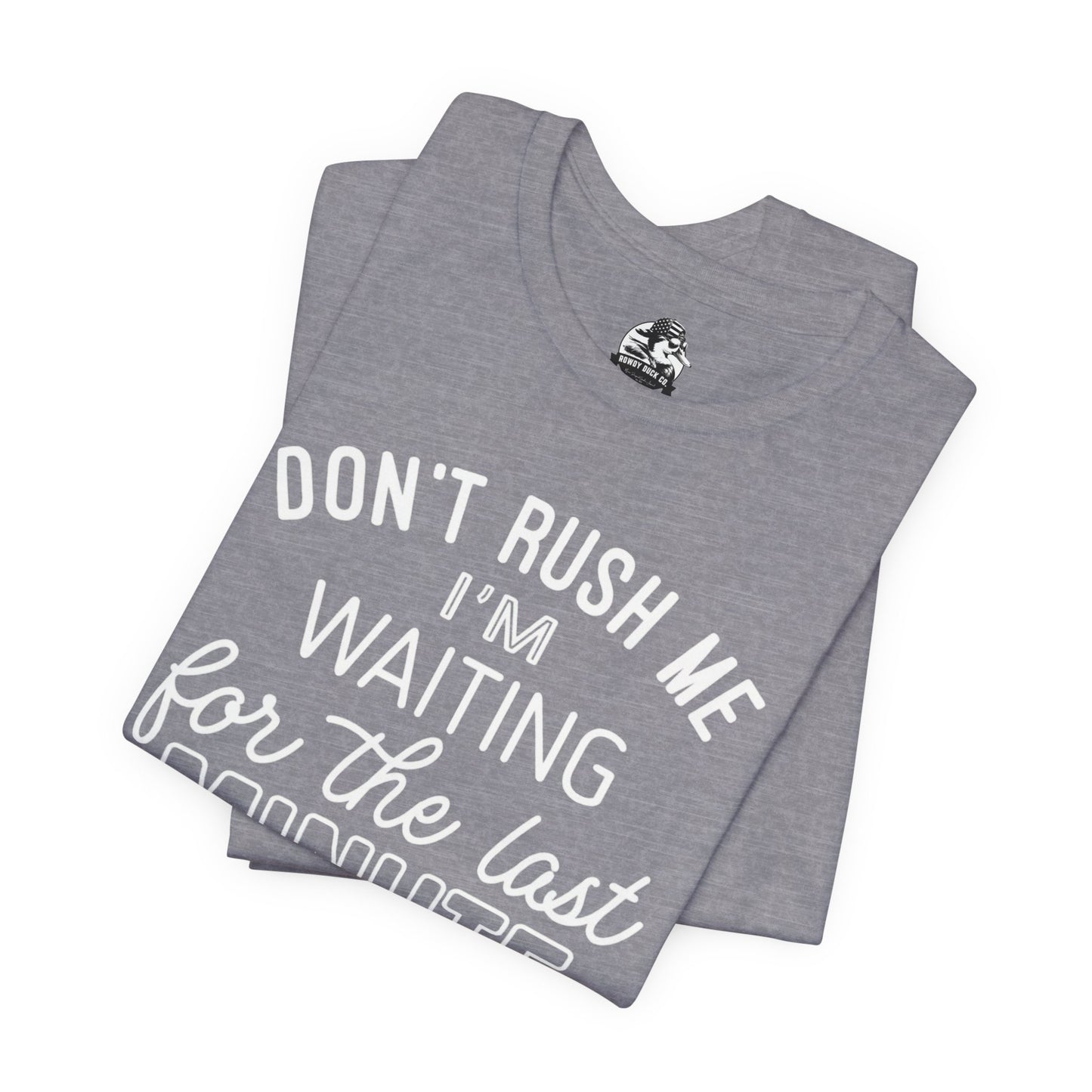 Funny Last Minute Tee, Unisex Humor Shirt, Perfect Gift for Students, Casual Wear, Birthday Apparel, Relaxed Fit
