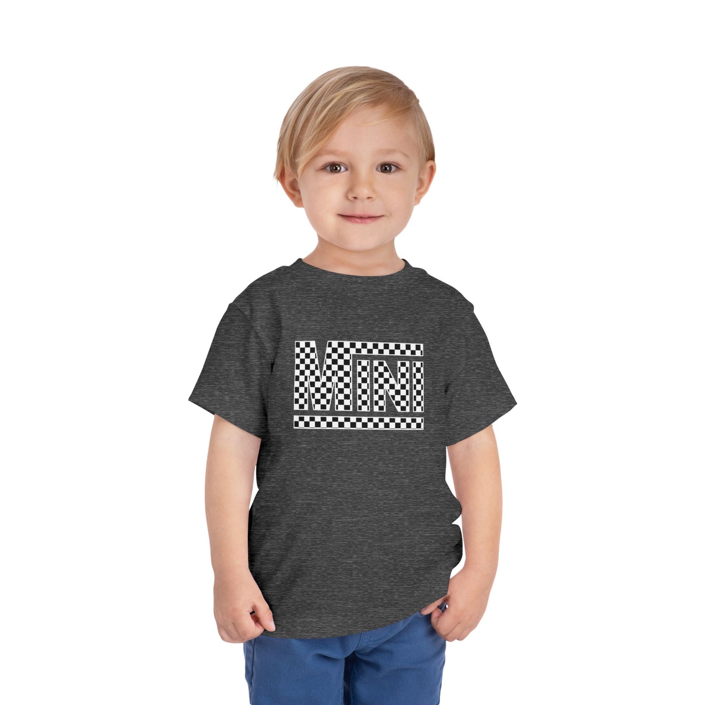 Racing Checkered Flag -MINI- Toddler Tee