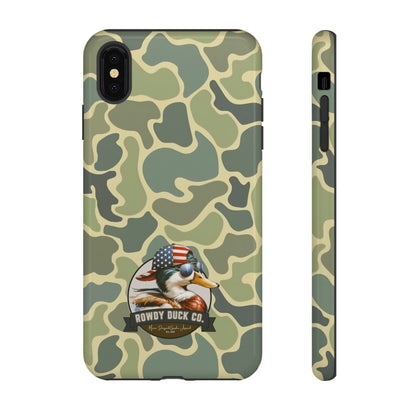 Old School Camouflage Phone Case - The Rowdy Duck Case