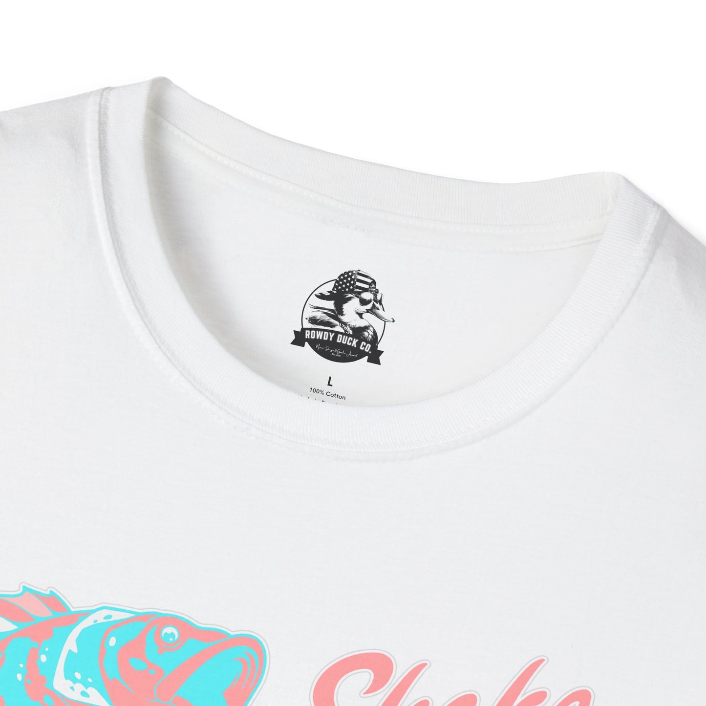 Shake That Bass Unisex Softstyle T-Shirt - Fun Fishing Graphic Tee