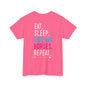 'Eat Sleep Ride Horses Repeat' Adult Graphic Tee