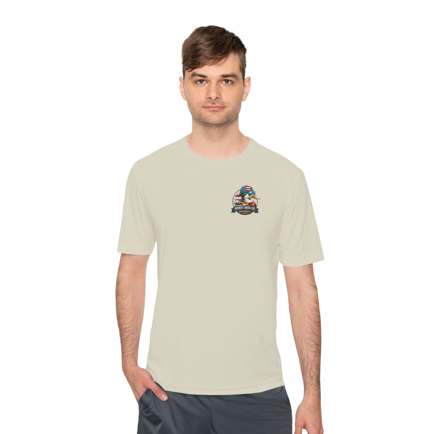 The Rowdy Duck Co. -Summer Moisture Wicking Graphic Tee