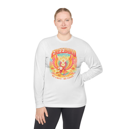 Free-bird summer moisture wicking Long Sleeve Tee
