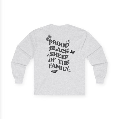 Proud Black Sheep Long Sleeve Graphic Tee
