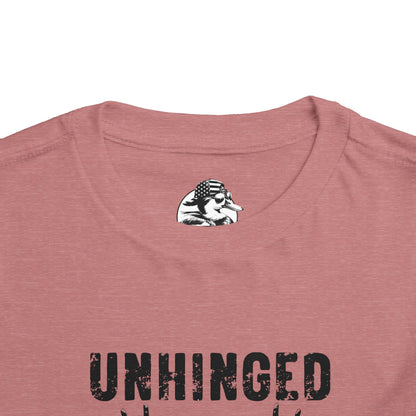 Unhinged and Feral Toddler Tee - Wild Child Shirt