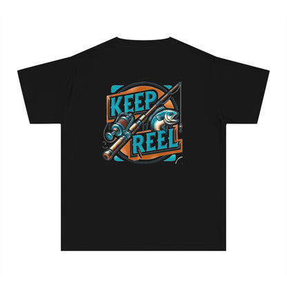 Comfort Color Youth Fishing Tee - Keep It Reel!