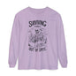 Surviving Purely Out of Spite Long Sleeve T-Shirt - Unisex Garment-Dyed Tee