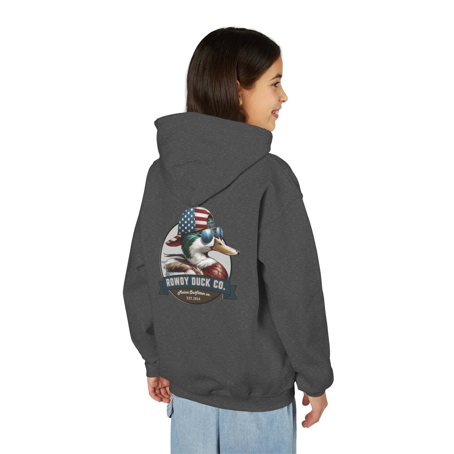 The Rowdy Duck co. - Youth Fleece Hoodie