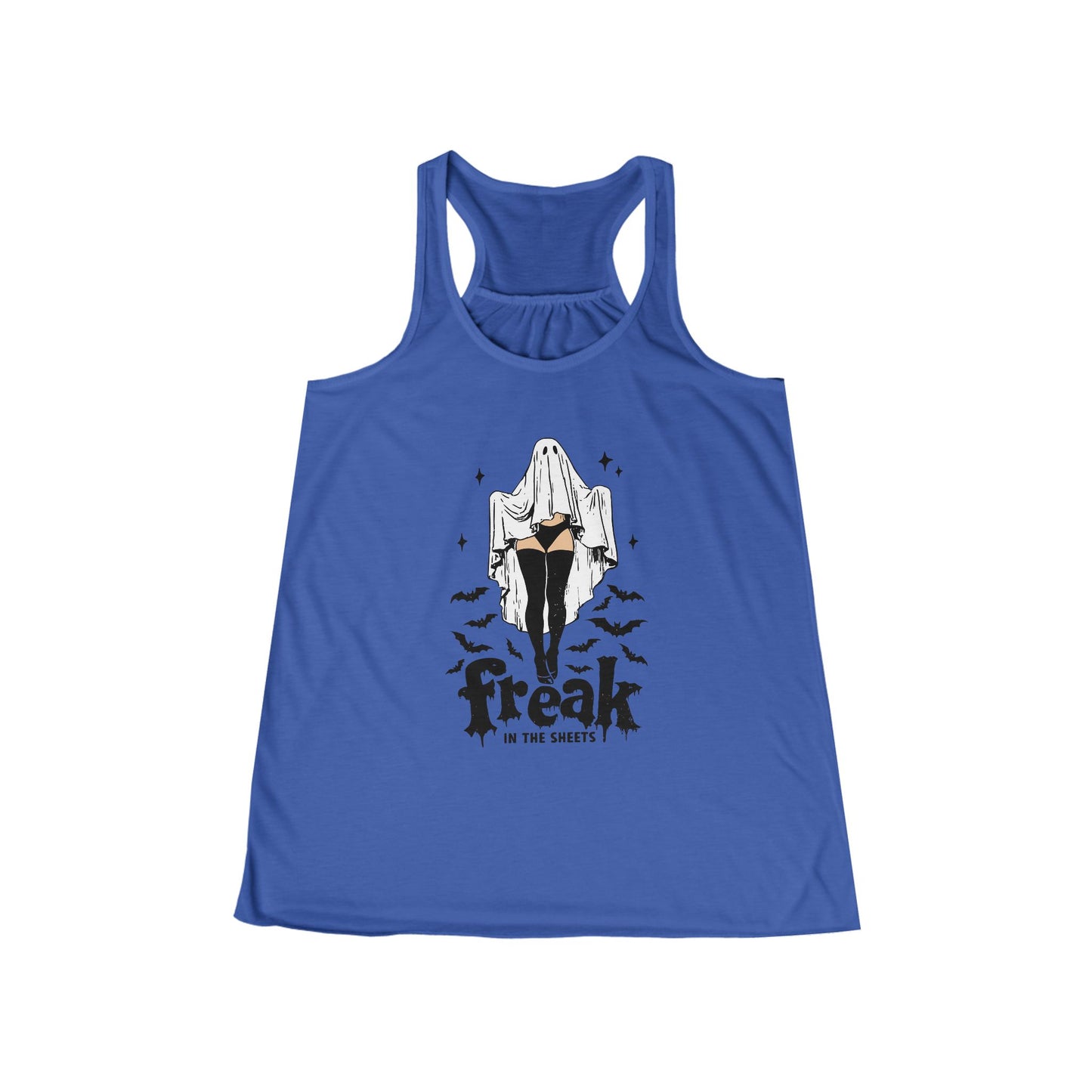 Spooky Vibes Women's Flowy Racerback Tank - Freak In The Sheets