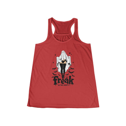 Spooky Vibes Women's Flowy Racerback Tank - Freak In The Sheets