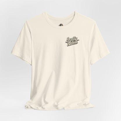 Locally Hated Skull Tee — Raised Rowdy Small Town Graphic T-Shirt