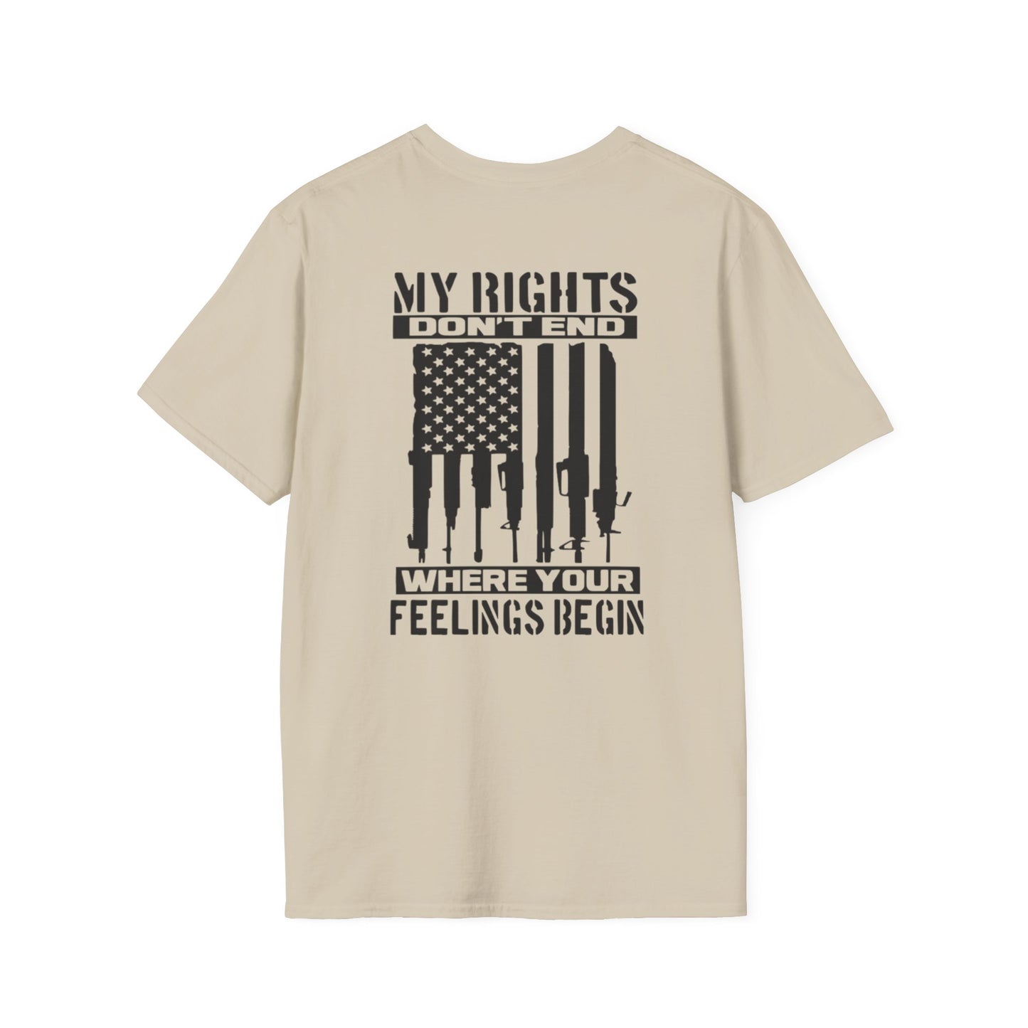 Unisex Softstyle T-Shirt with Empowering Quotes, Casual Graphic Tee, Statement Shirt for Activists, Gift for Patriots, Comfortable [...]