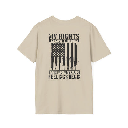 Unisex Softstyle T-Shirt with Empowering Quotes, Casual Graphic Tee, Statement Shirt for Activists, Gift for Patriots, Comfortable [...]