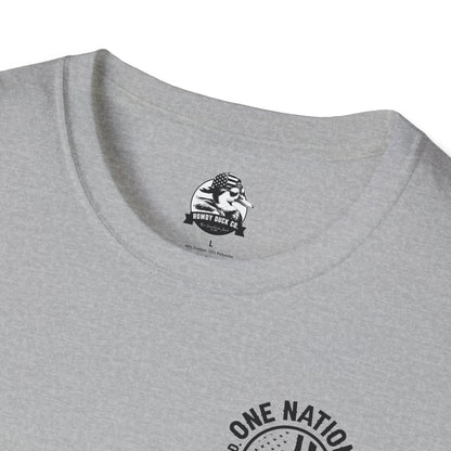 Patriotic Unisex T-Shirt - One Nation Under God, Casual Tee, Gift for Veterans, American Pride Shirt, Everyday Wear