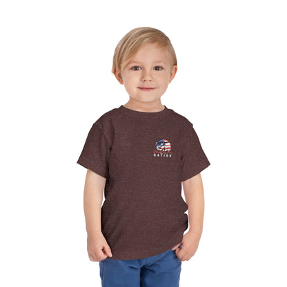 Toddler Short Sleeve Tee - Country Boy Nation Fishing Logo