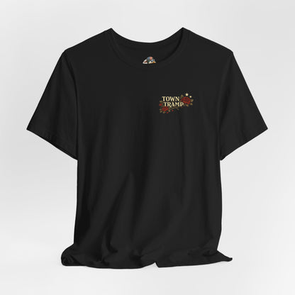 Town tramp pin up quote tee