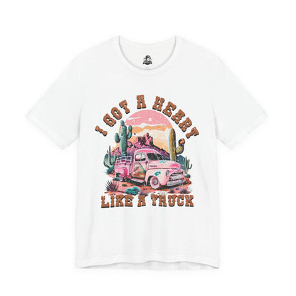 Graphic Tee- " Heart Like a truck"