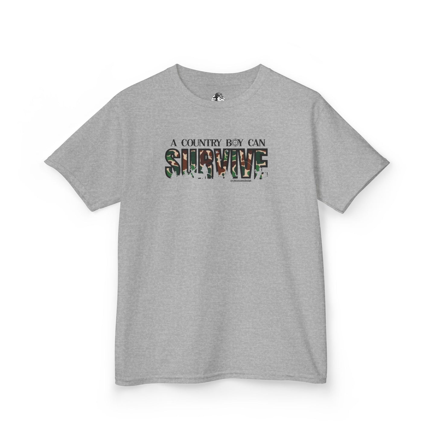 Kids Redneck Tee - A Country Boy Can Survive