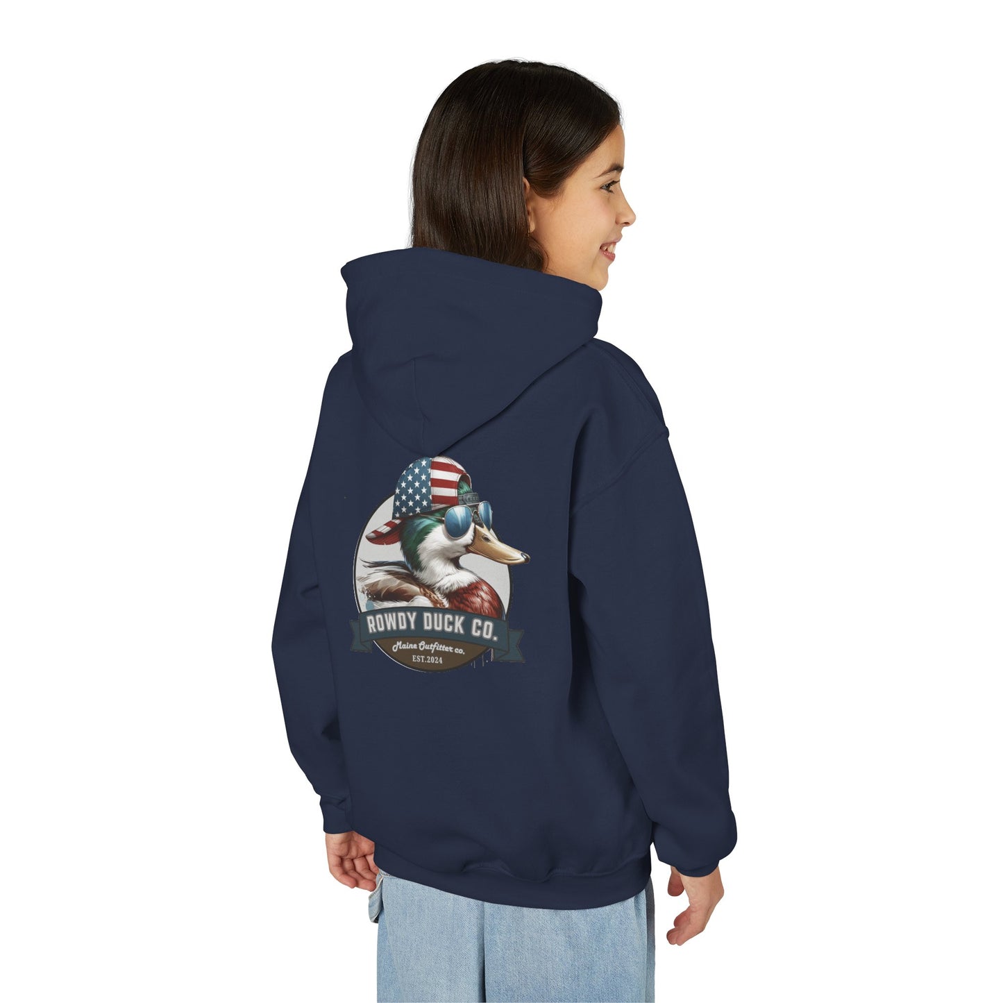 The Rowdy Duck co. - Youth Fleece Hoodie