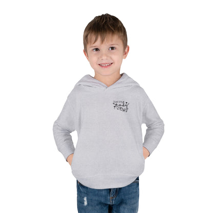 Cute Toddler Fleece Hoodie, Adorable Kids Pullover, Perfect for Fall, Birthday Gift, Cozy Sweater for Little Ones, Playful Animal Design